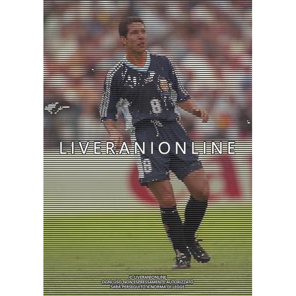 ARGENTINA CROAZIA MONDIALI DI CALCIO 1998 FRANCIA NELLA FOTO DIEGO PABLO SIMEONE AG ALDO LIVERANI S A S 26/06/1998