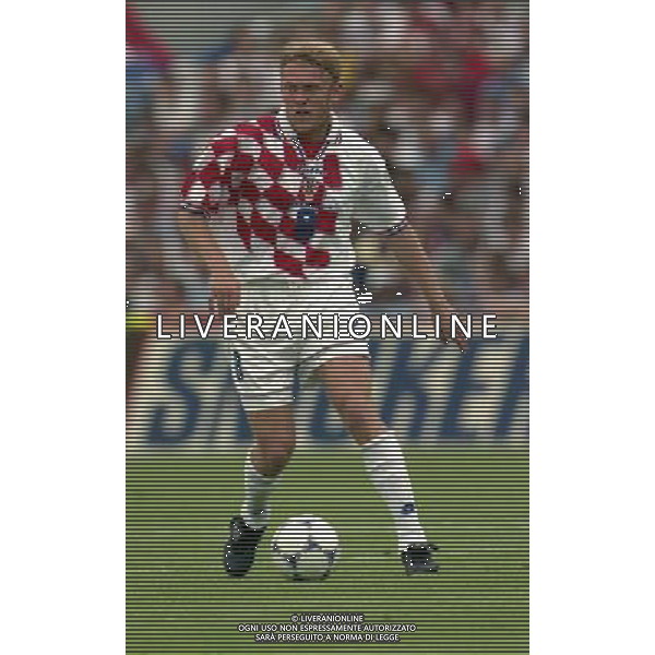 ARGENTINA CROAZIA MONDIALI DI CALCIO 1998 FRANCIA NELLA FOTO PROSINECKI ROBERT AG ALDO LIVERANI S A S 26/06/1998