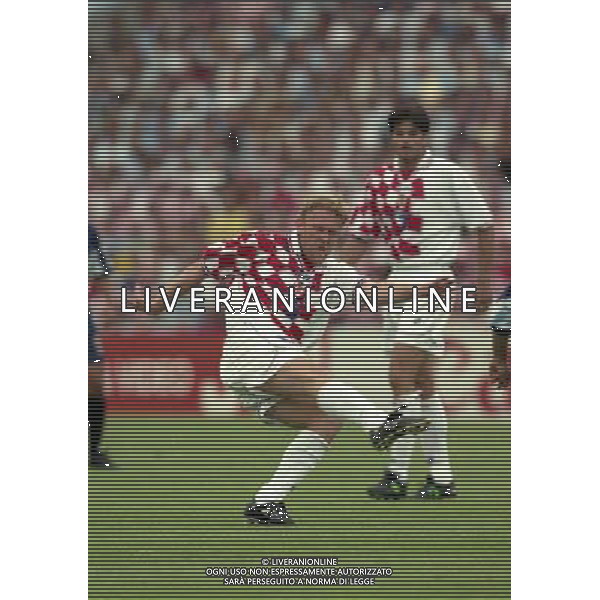 ARGENTINA CROAZIA MONDIALI DI CALCIO 1998 FRANCIA NELLA FOTO PROSINECKI ROBERT AG ALDO LIVERANI S A S 26/06/1998