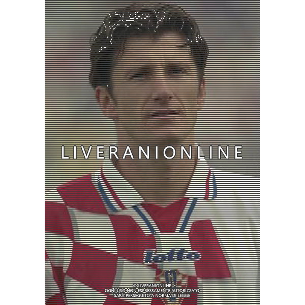 ARGENTINA CROAZIA MONDIALI DI CALCIO 1998 FRANCIA NELLA FOTO DAVOR SUKER AG ALDO LIVERANI S A S 26/06/1998