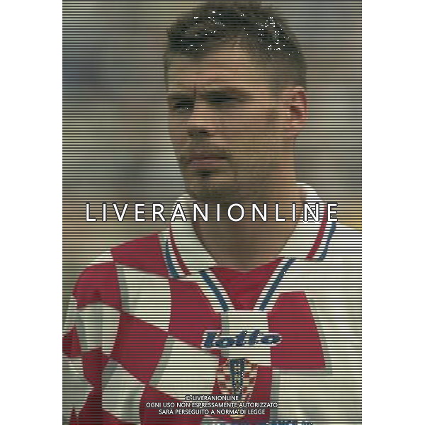 ARGENTINA CROAZIA MONDIALI DI CALCIO 1998 FRANCIA NELLA FOTO ZVONIMIR BOBAN AG ALDO LIVERANI S A S 26/06/1998