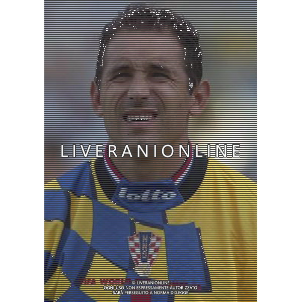 ARGENTINA CROAZIA MONDIALI DI CALCIO 1998 FRANCIA NELLA FOTO LADIC DRAZEN AG ALDO LIVERANI S A S 26/06/1998