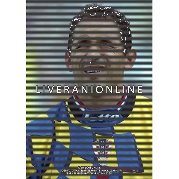 ARGENTINA CROAZIA MONDIALI DI CALCIO 1998 FRANCIA NELLA FOTO LADIC DRAZEN AG ALDO LIVERANI S A S 26/06/1998