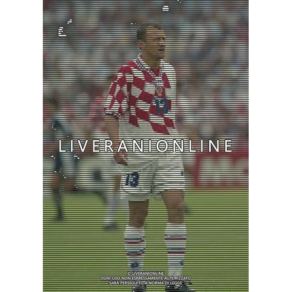 ARGENTINA CROAZIA MONDIALI DI CALCIO 1998 FRANCIA NELLA FOTO MARIO STANIC AG ALDO LIVERANI S A S 26/06/1998