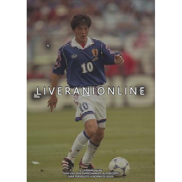 ARGENTINA GIAPPONE CAMPIONATI DEL MONDO FRANCIA 98-14/06/1998 NELLA FOTO NANAMI HIROSHI AG ALDO LIVERANI S A S