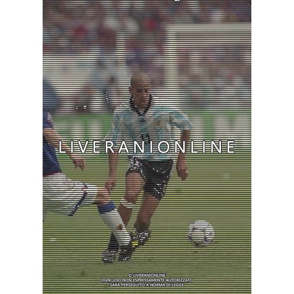 ARGENTINA GIAPPONE CAMPIONATI DEL MONDO FRANCIA 98-14/06/1998 NELLA FOTO SEBASTIAN VERON AG ALDO LIVERANI S A S