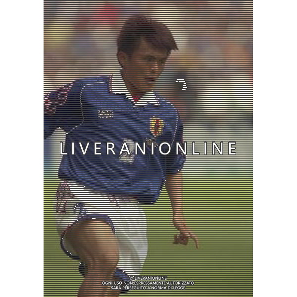 ARGENTINA GIAPPONE CAMPIONATI DEL MONDO FRANCIA 98-14/06/1998 NELLA FOTO NARAHASHI AKIRA AG ALDO LIVERANI S A S