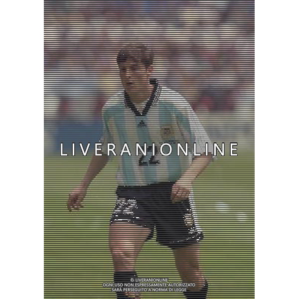 ARGENTINA GIAPPONE CAMPIONATI DEL MONDO FRANCIA 98-14/06/1998 NELLA FOTO JAVIER ZANETTI AG ALDO LIVERANI S A S
