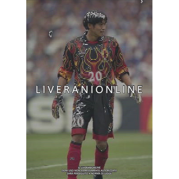 14 June 1998-14:30-Toulouse / Stade Municipal ARGENTINA-GIAPPONE CAMPIONATO DEL MONDO FRANCIA 98 NELLA FOTO Yoshikatsu KAWAGUCHI AG ALDO LIVERANI S A S