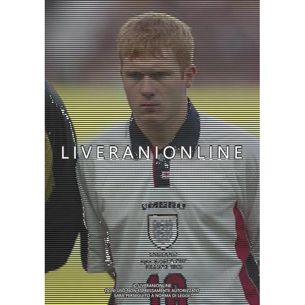 30/06/1998 ARGENTINA - INGHILTERRA CAMPIONATI DEL MONDO FRANCIA 98 NELLA FOTO SCHOLES PAUL AG ALDO LIVERANI SAS