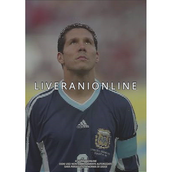 30/06/1998 ARGENTINA - INGHILTERRA CAMPIONATI DEL MONDO FRANCIA 98 NELLA FOTO DIEGO PABLO SIMEONE AG ALDO LIVERANI SAS