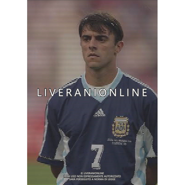 30/06/1998 ARGENTINA - INGHILTERRA CAMPIONATI DEL MONDO FRANCIA 98 NELLA FOTO CLAUDIO LOPEZ AG ALDO LIVERANI SAS