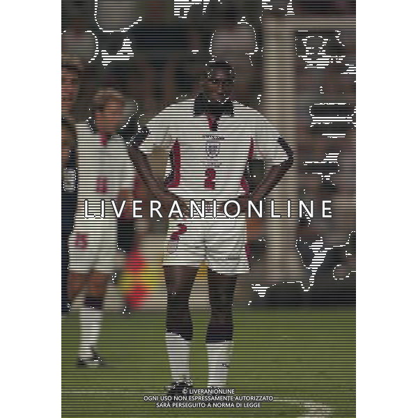 30 June 1998-St. Etienne / Geoffroy-Guichard- CAMPIONATO DEL MONDO FRANCIA 98 NELLA FOTO Sol CAMPBELL AG ALDO LIVERANI SAS