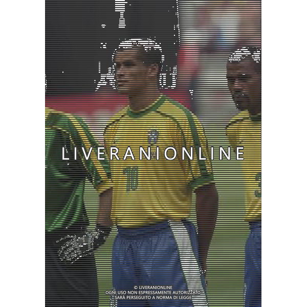 CAMPIONATO DEL MONDO FRANCIA 98 BRASILE-SCOZIA 10-06-1998 NELLA FOTO RIVALDO AG ALDO LIVERANI S A S