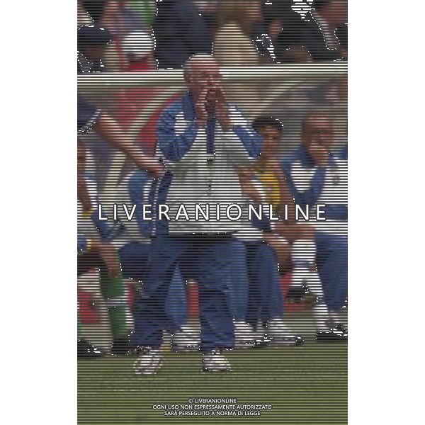 CAMPIONATO DEL MONDO FRANCIA 98 BRASILE-SCOZIA 10-06-1998 NELLA FOTO MARIO ZAGALO AG ALDO LIVERANI S A S