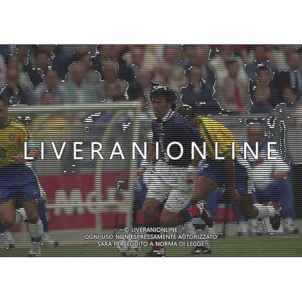 CAMPIONATO DEL MONDO FRANCIA 98 BRASILE-SCOZIA 10-06-1998 NELLA FOTO Darren JACKSON AG ALDO LIVERANI S A S