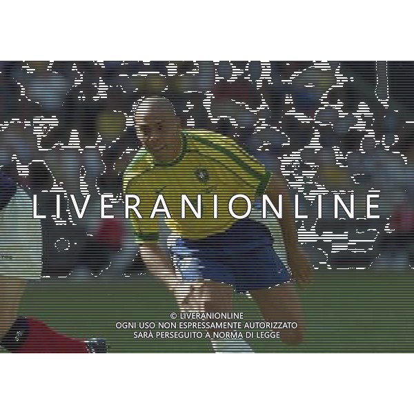 CAMPIONATO DEL MONDO FRANCIA 98 BRASILE-SCOZIA 10-06-1998 NELLA FOTO RONALDO AG ALDO LIVERANI S A S