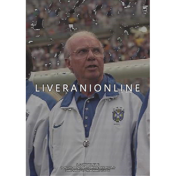 CAMPIONATO DEL MONDO FRANCIA 98 BRASILE-SCOZIA 10-06-1998 NELLA FOTO MARIO ZAGALO AG ALDO LIVERANI S A S
