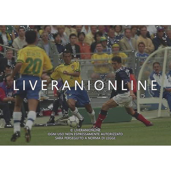 CAMPIONATO DEL MONDO FRANCIA 98 BRASILE-SCOZIA 10-06-1998 NELLA FOTO AG ALDO LIVERANI S A S