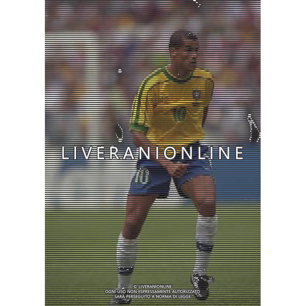 CAMPIONATO DEL MONDO FRANCIA 98 BRASILE-SCOZIA 10-06-1998 NELLA FOTO RIVALDO AG ALDO LIVERANI S A S