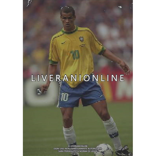 CAMPIONATO DEL MONDO FRANCIA 98 BRASILE-SCOZIA 10-06-1998 NELLA FOTO RIVALDO AG ALDO LIVERANI S A S