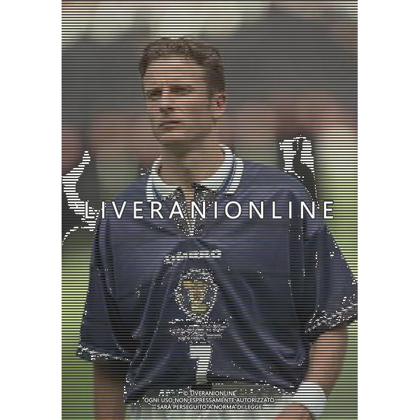 BRASILE SCOZIA CAMPIONATO DEL MONDO FRANCIA 1998-STADIO SAINT DENISE.10 GIUGNO 1998 NELLA FOTO Kevin GALLACHER AG ALDO LIVERANI SAS