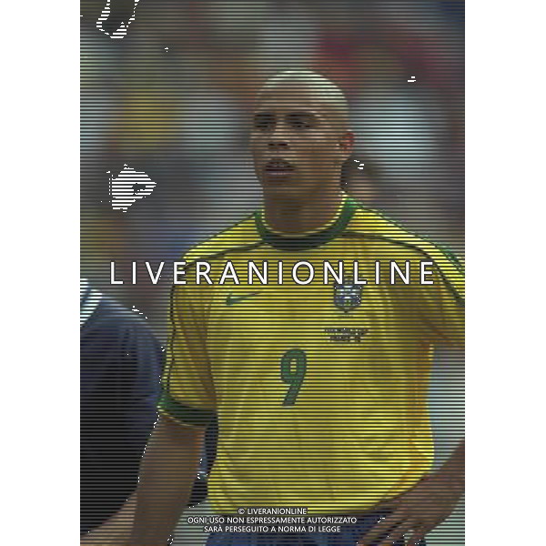 BRASILE SCOZIA CAMPIONATO DEL MONDO FRANCIA 1998-STADIO SAINT DENISE.10 GIUGNO 1998 NELLA FOTO RONALDO AG ALDO LIVERANI SAS