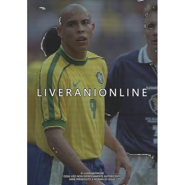 BRASILE SCOZIA CAMPIONATO DEL MONDO FRANCIA 1998-STADIO SAINT DENISE.10 GIUGNO 1998 NELLA FOTO RONALDO AG ALDO LIVERANI SAS