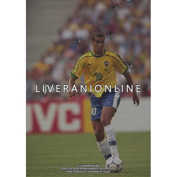 BRASILE SCOZIA CAMPIONATO DEL MONDO FRANCIA 1998-STADIO SAINT DENISE.10 GIUGNO 1998 NELLA FOTO RIVALDO AG ALDO LIVERANI SAS