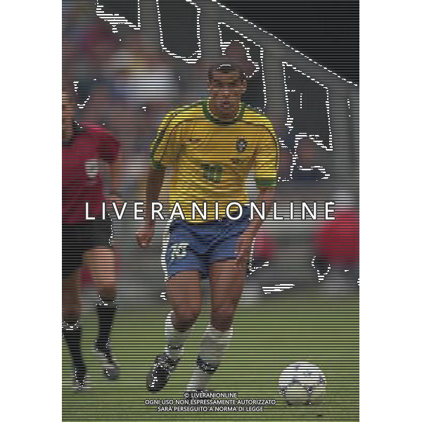 BRASILE SCOZIA CAMPIONATO DEL MONDO FRANCIA 1998-STADIO SAINT DENISE.10 GIUGNO 1998 NELLA FOTO RIVALDO AG ALDO LIVERANI SAS