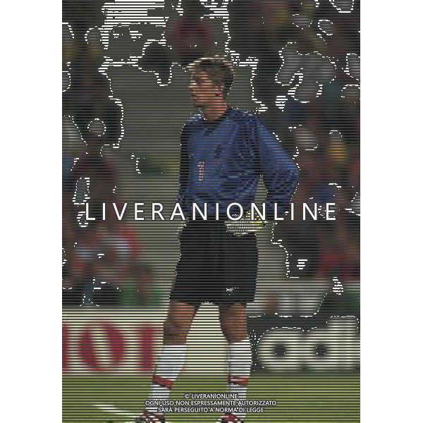 07/07/1998 -CAMPIONATO DEL MONDO FRANCIA 1998 PARTITA-BRASILE OLANDA NELLA FOTO VAN DER SAR EDWIN AG ALDO LIVERANI S A S