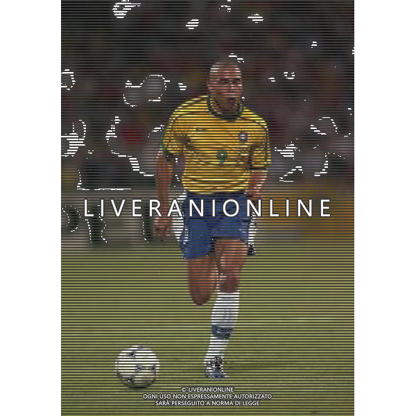07/07/1998 -CAMPIONATO DEL MONDO FRANCIA 1998 PARTITA-BRASILE OLANDA NELLA FOTO RONALDO AG ALDO LIVERANI S A S