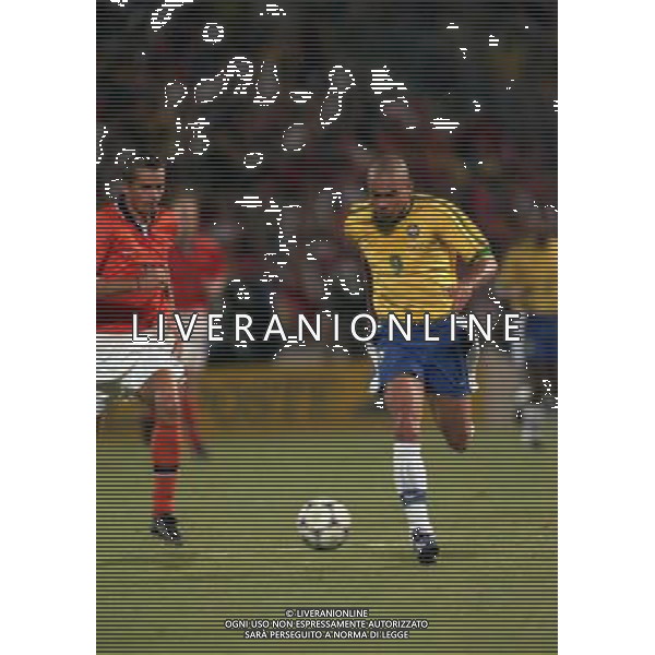 07/07/1998 -CAMPIONATO DEL MONDO FRANCIA 1998 PARTITA-BRASILE OLANDA NELLA FOTO RONALDO AG ALDO LIVERANI S A S