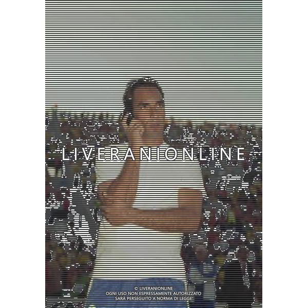 07/07/1998 -CAMPIONATO DEL MONDO FRANCIA 1998 PARTITA-BRASILE OLANDA NELLA FOTO EDMUNDO AG ALDO LIVERANI S A S