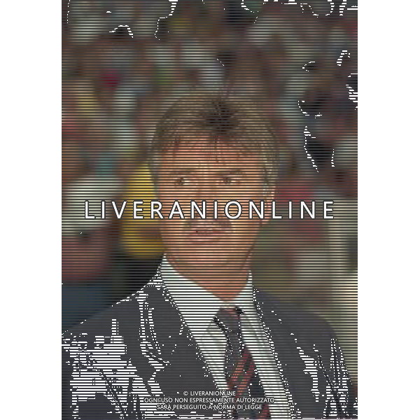 07/07/1998 -CAMPIONATO DEL MONDO FRANCIA 1998 PARTITA-BRASILE OLANDA NELLA FOTO Guus Hiddink AG ALDO LIVERANI S A S