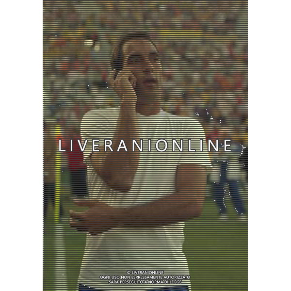 07/07/1998 -CAMPIONATO DEL MONDO FRANCIA 1998 PARTITA-BRASILE OLANDA NELLA FOTO EDMUNDO AG ALDO LIVERANI S A S