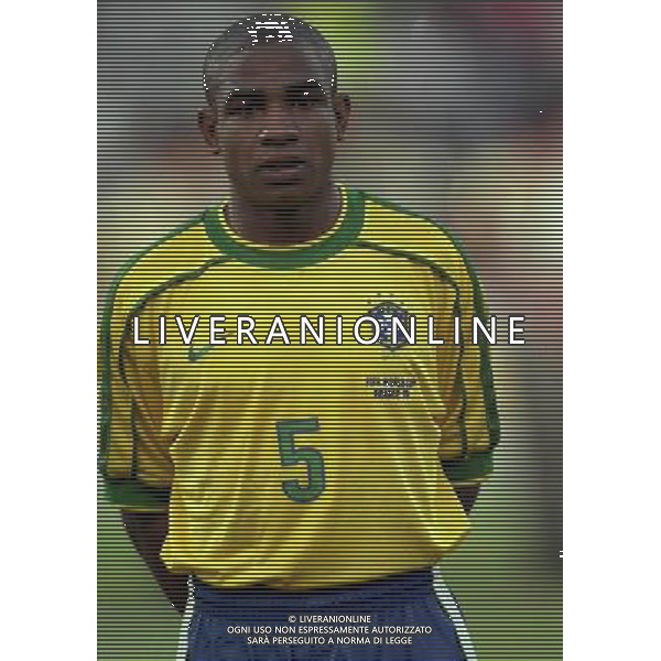 07/07/1998 -CAMPIONATO DEL MONDO FRANCIA 1998 PARTITA-BRASILE OLANDA NELLA FOTO CESAR SAMPAIO AG ALDO LIVERANI S A S