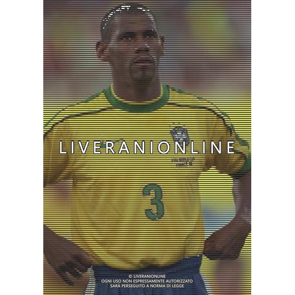 07/07/1998 -CAMPIONATO DEL MONDO FRANCIA 1998 PARTITA-BRASILE OLANDA NELLA FOTO ALDAIR AG ALDO LIVERANI S A S