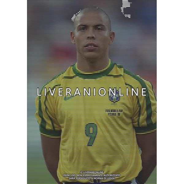 07/07/1998 -CAMPIONATO DEL MONDO FRANCIA 1998 PARTITA-BRASILE OLANDA NELLA FOTO RONALDO AG ALDO LIVERANI S A S