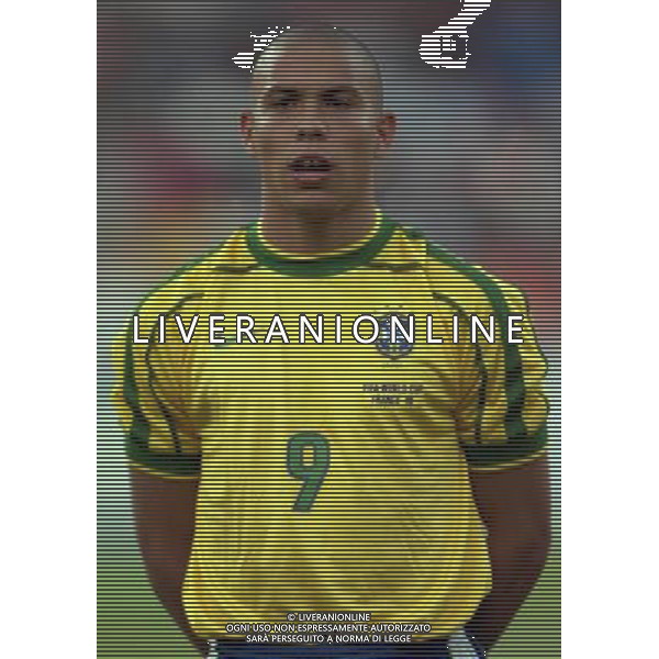 07/07/1998 -CAMPIONATO DEL MONDO FRANCIA 1998 PARTITA-BRASILE OLANDA NELLA FOTO RONALDO AG ALDO LIVERANI S A S