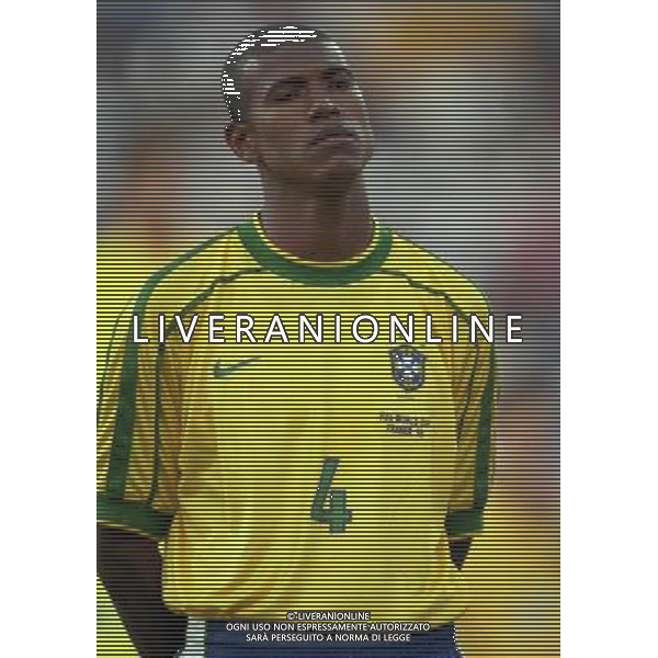 07/07/1998 -CAMPIONATO DEL MONDO FRANCIA 1998 PARTITA-BRASILE OLANDA NELLA FOTO JUNIOR BAIANO AG ALDO LIVERANI S A S