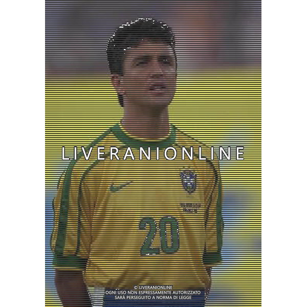 07/07/1998 -CAMPIONATO DEL MONDO FRANCIA 1998 PARTITA-BRASILE OLANDA NELLA FOTO BEBETO AG ALDO LIVERANI S A S