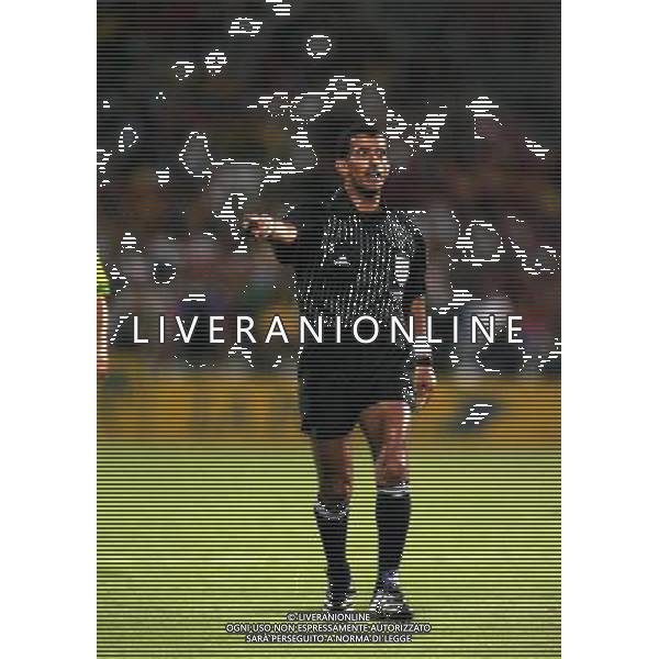 07/07/1998 -CAMPIONATO DEL MONDO FRANCIA 1998 PARTITA-BRASILE OLANDA NELLA FOTO ARBITRO ALI\'BUJSAIM AG ALDO LIVERANI S A S