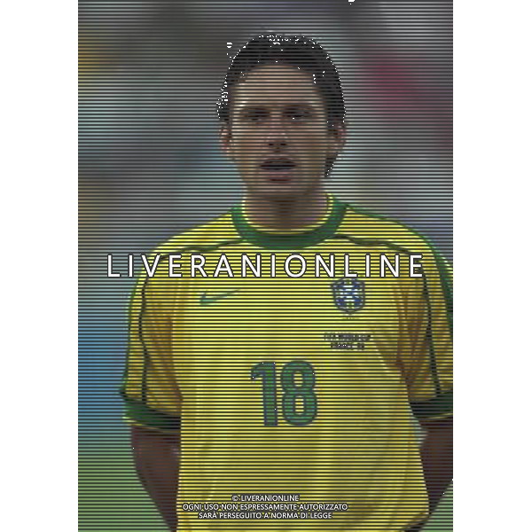 07/07/1998 -CAMPIONATO DEL MONDO FRANCIA 1998 PARTITA-BRASILE OLANDA NELLA FOTO LEONARDO AG ALDO LIVERANI S A S