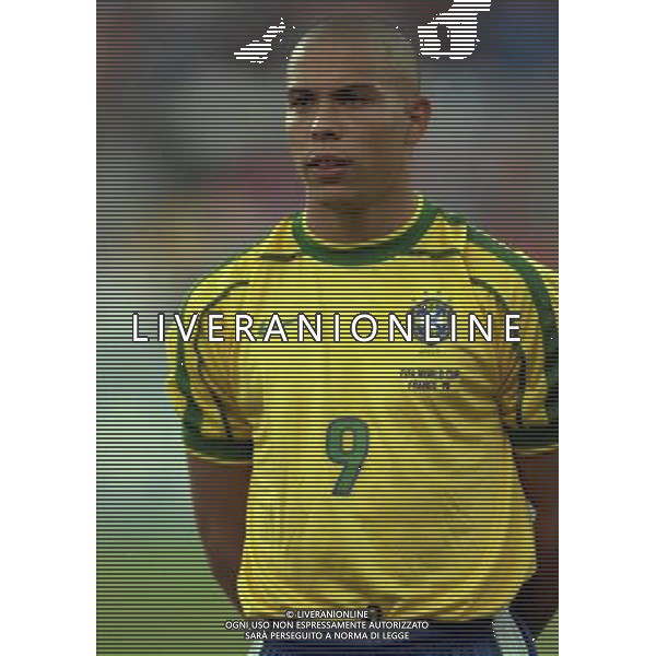07/07/1998 -CAMPIONATO DEL MONDO FRANCIA 1998 PARTITA-BRASILE OLANDA NELLA FOTO RONALDO AG ALDO LIVERANI S A S