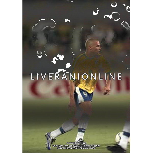 07/07/1998 -CAMPIONATO DEL MONDO FRANCIA 1998 PARTITA-BRASILE OLANDA NELLA FOTO RONALDO AG ALDO LIVERANI S A S
