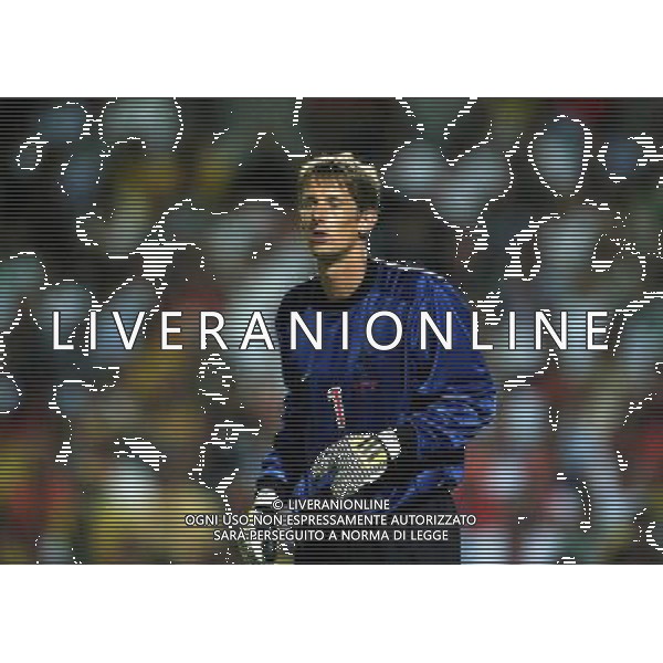 07/07/1998 -CAMPIONATO DEL MONDO FRANCIA 1998 PARTITA-BRASILE OLANDA NELLA FOTO EDWIN VAN DER SAR AG ALDO LIVERANI S A S