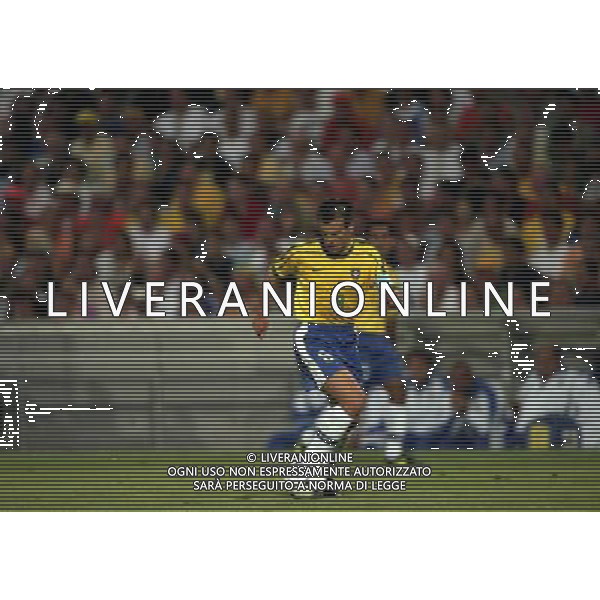 07/07/1998 -CAMPIONATO DEL MONDO FRANCIA 1998 PARTITA-BRASILE OLANDA NELLA FOTO CARLOS DUNGA AG ALDO LIVERANI S A S