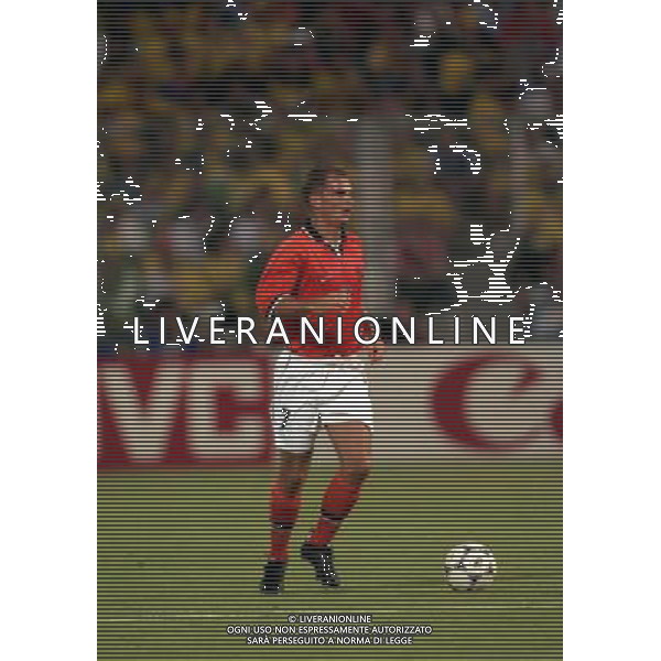 07/07/1998 -CAMPIONATO DEL MONDO FRANCIA 1998 PARTITA-BRASILE OLANDA NELLA FOTO RONALD DE BOER AG ALDO LIVERANI S A S
