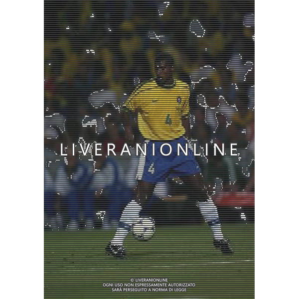 07/07/1998 -CAMPIONATO DEL MONDO FRANCIA 1998 PARTITA-BRASILE OLANDA NELLA FOTO JUNIOR BAIANO AG ALDO LIVERANI S A S